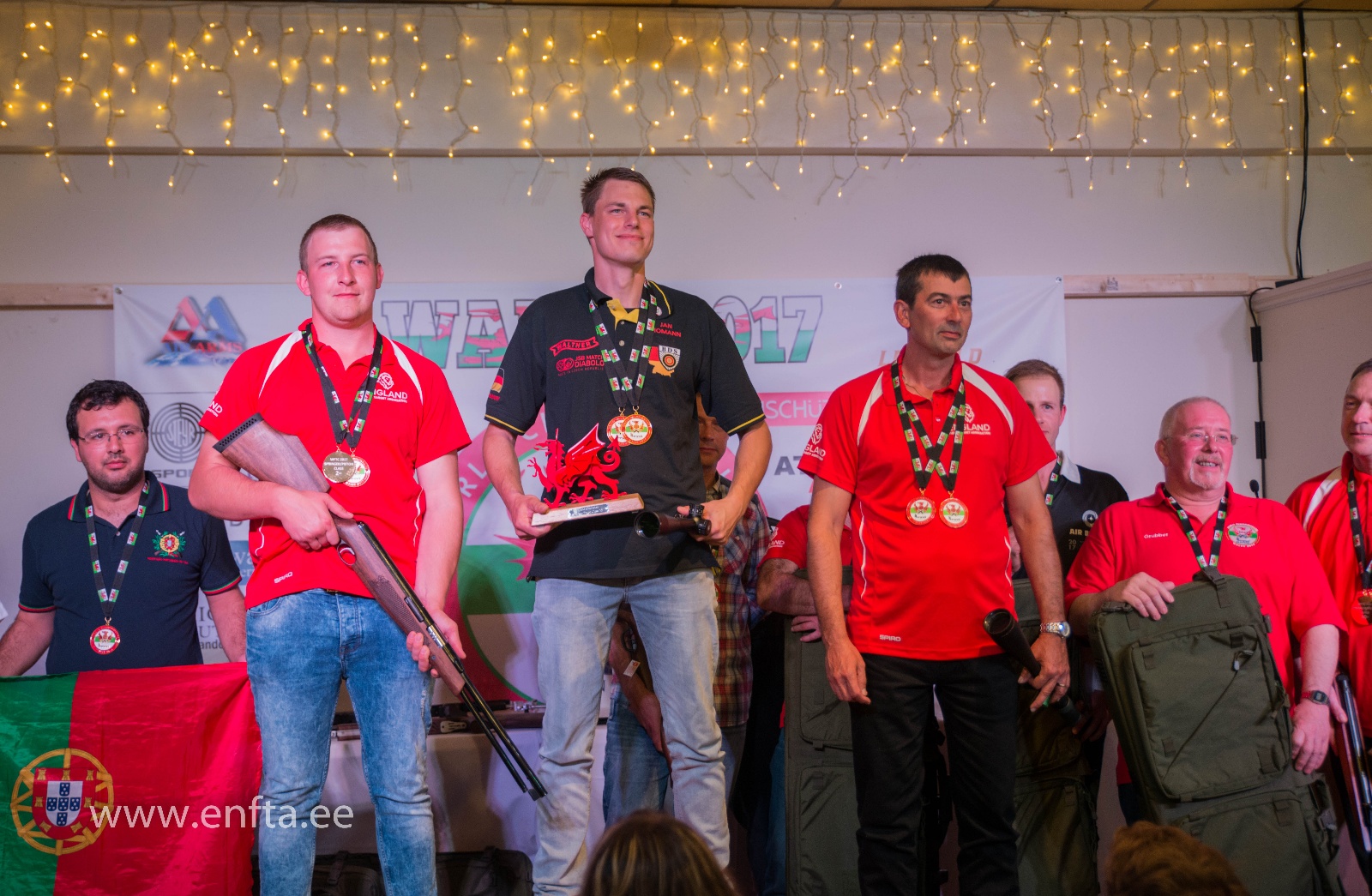 906 Springer top 3. From left John Farbrother EN, Jan Henrik Homann DE,Steve Privett EN